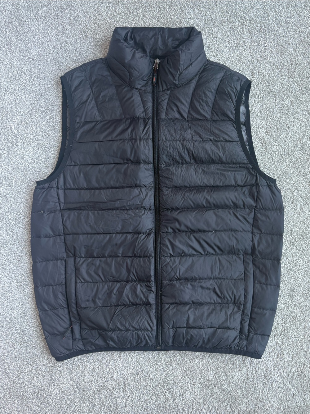 Hawke & Co Black Quilted Puffer Vest